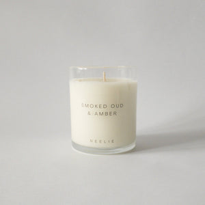 Smoked Oud & Amber - Neelie Candle 